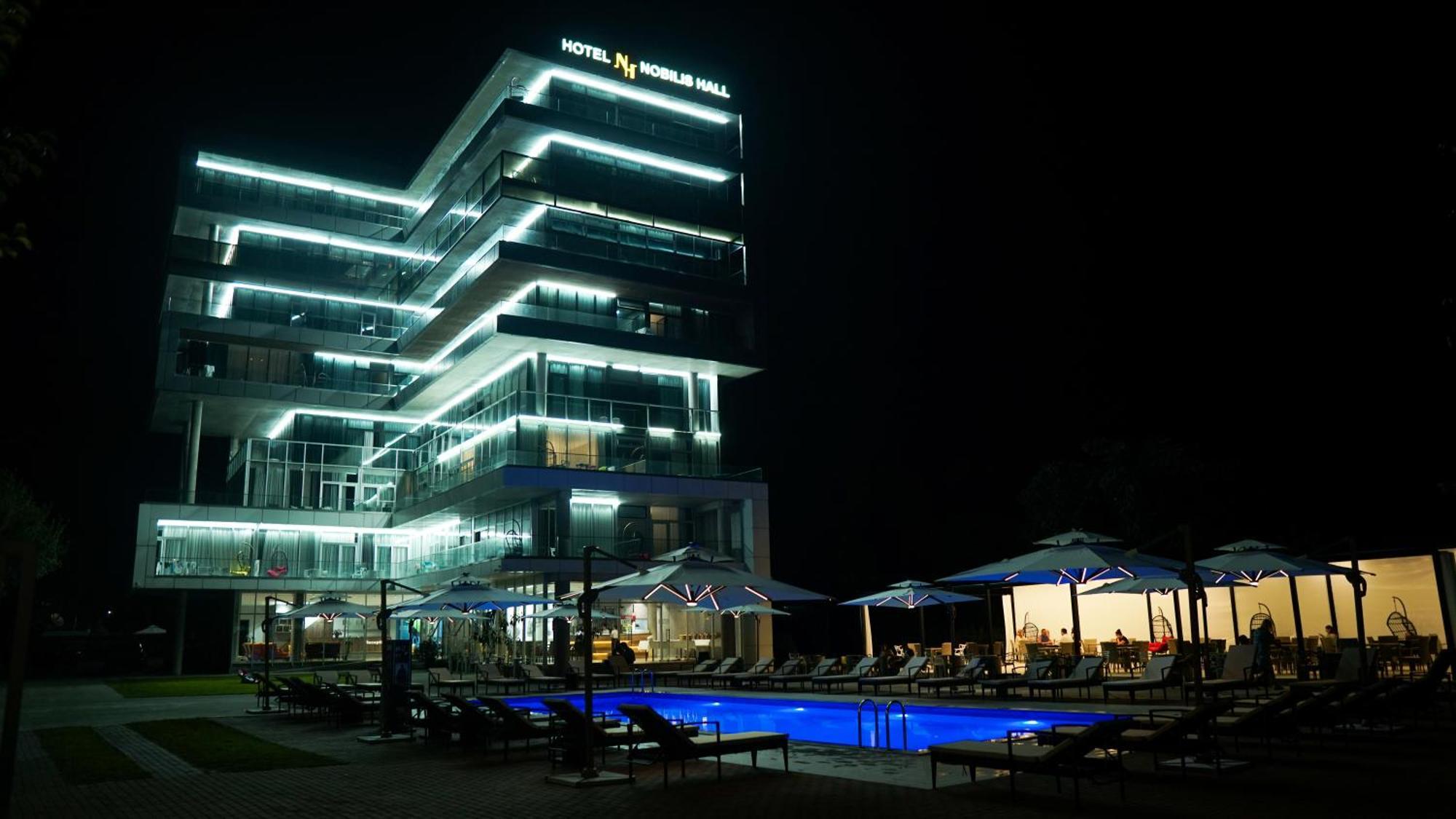 Hotel Nobilis Hall Kobuleti Eksteriør billede
